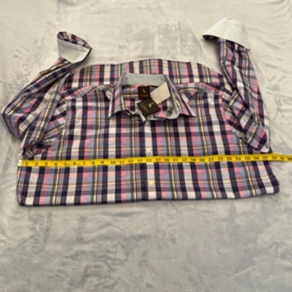 TailorByrd Men's Dress Shirt 2XL Tall (NWT) - Picture 8 of 15